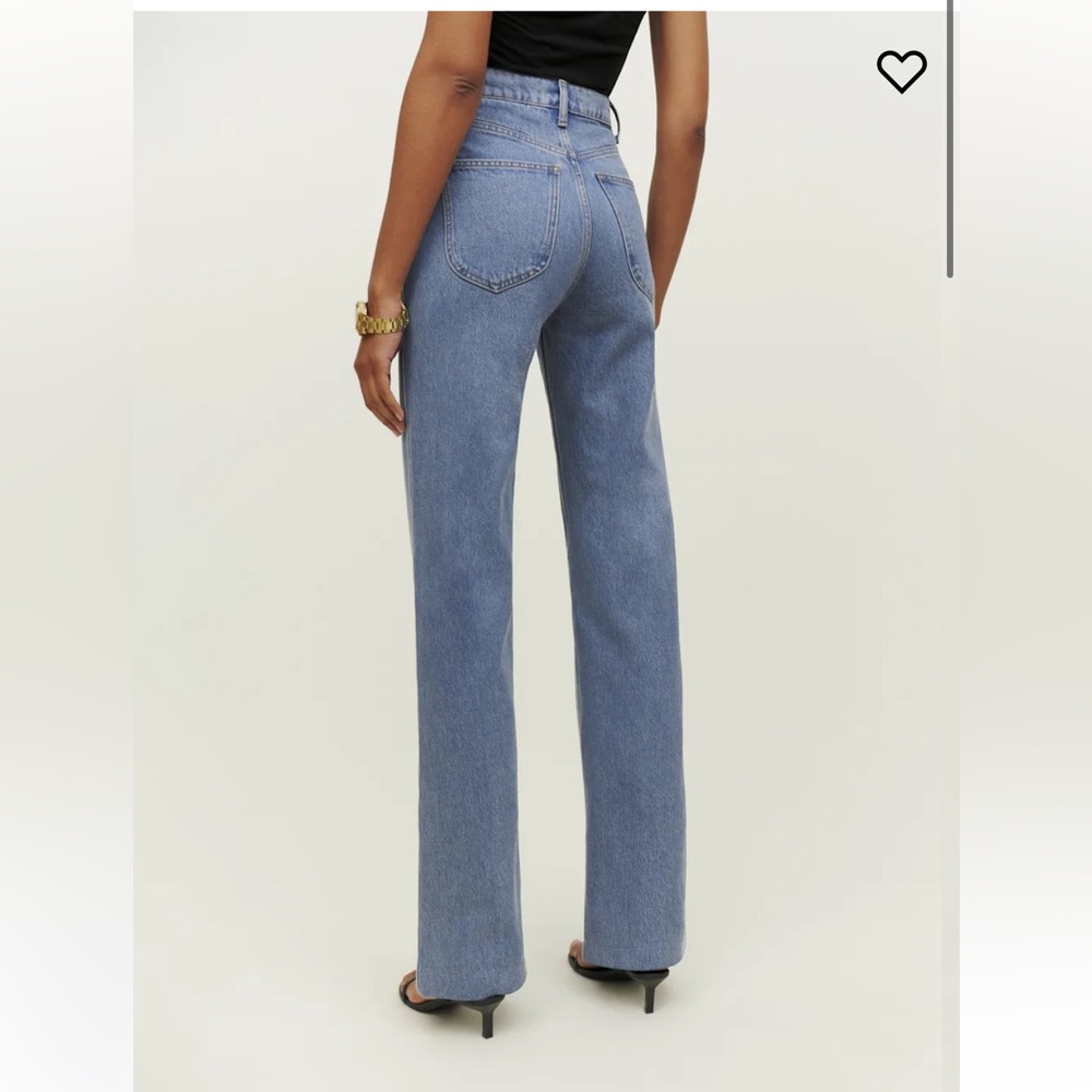 Reformation Brynn High Rise Wide Leg Trouser Jeans